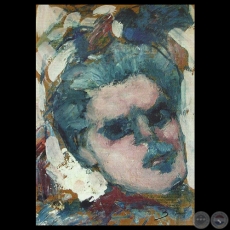 AUTORRETRATO - Óleo de JAIME BESTARD
